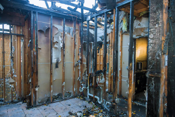 Professional Firefighting Water Removal technician working in Rosemount, OH